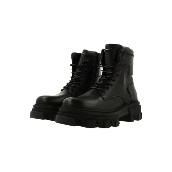 Lace Up Boots*Bullboxer Ankle Boots Black 517504E6L_Blcktd