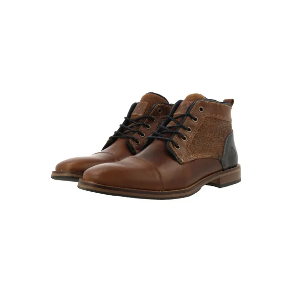 Lace Up Boots*Bullboxer Ankle Boots Tan/Cognac 681K50108Agecgsu