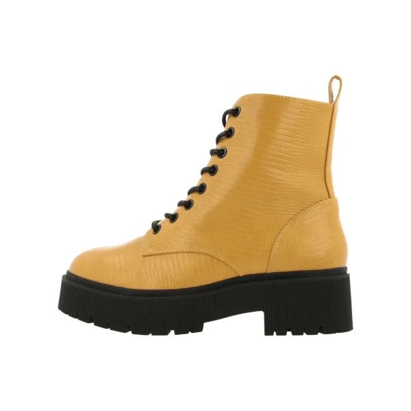 Lace Up Boots*Bullboxer Ankle Boots Yellow 137500F6Sbcurytd