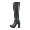 High Heel Boots*Bullboxer Boots Black 112510F7S_Bkcltd