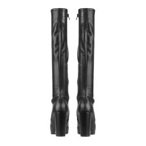 High Heel Boots*Bullboxer Boots Black 112510F7S_Bkcltd