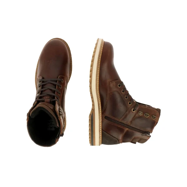 Lace Up Boots*Bullboxer Boots Dark Brown 298N80053Abodbsu