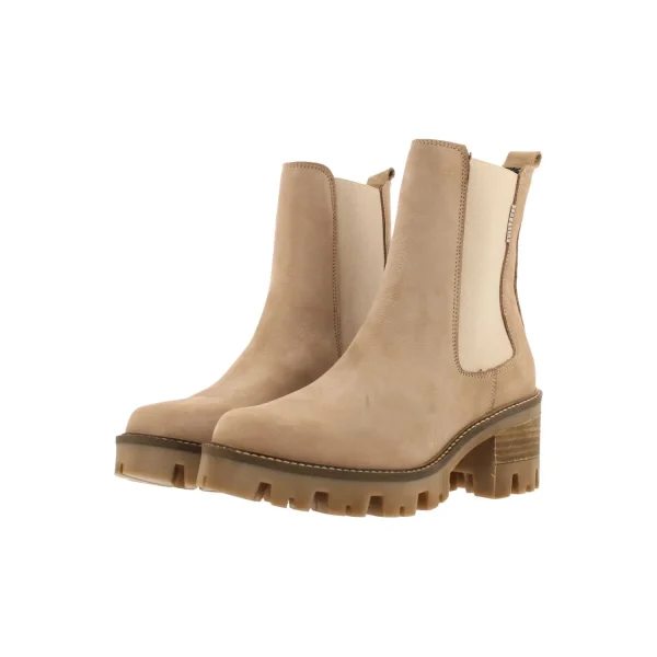 High Heel Boots*Bullboxer Chelsea Boots Beige/Taupe 677501E6L_Lttptd