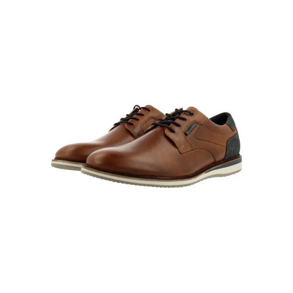 Classic Lace Ups*Bullboxer Lace Up Cognac/Navy 633K21101Aconasu