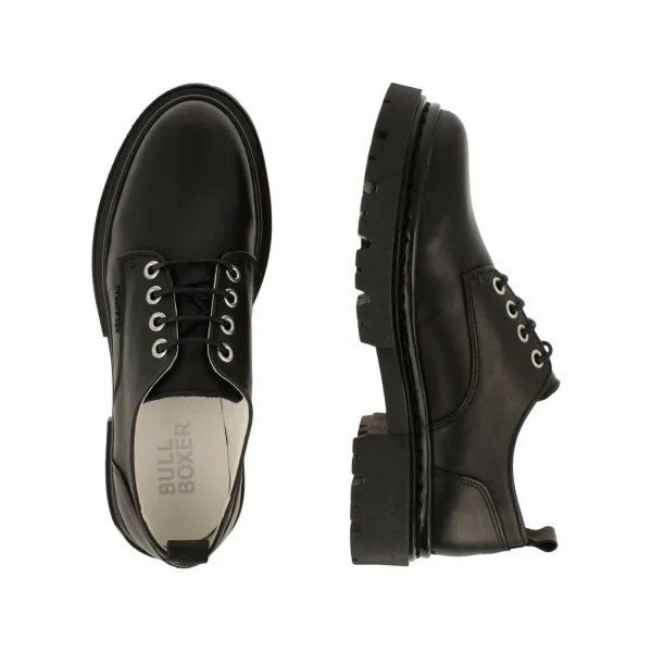 Lace Up Shoes*Bullboxer Lace-Up Black 610001E5L_Blcktd