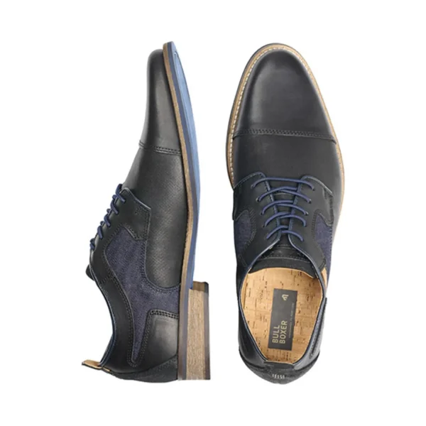 Classic Lace Ups*Bullboxer Lace-Up Black 379K25230Hbkjcsu