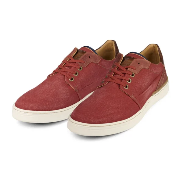 Sporty Lace Ups*Bullboxer Lace-Up Red 887P21811Abricsu