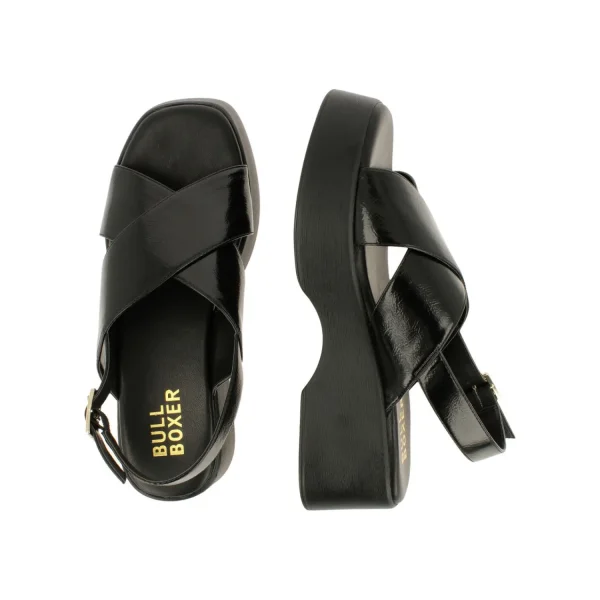 Sandals*Bullboxer Plateau Sandal Black 179002F2S_Blcktd