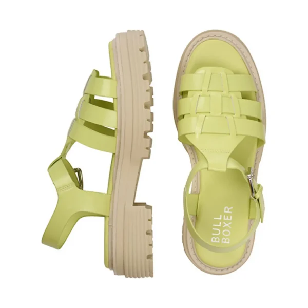 Sandals*Bullboxer Plateau Sandal Lime 171001F2S_Limetd