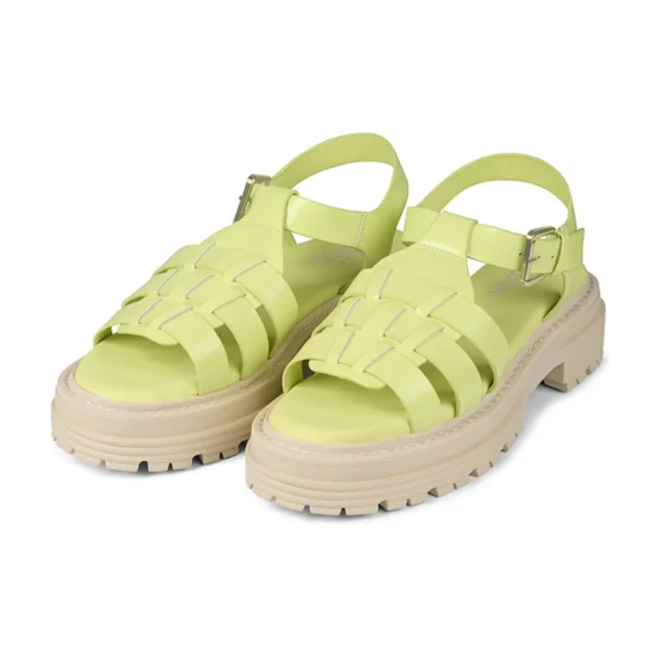 Sandals*Bullboxer Plateau Sandal Lime 171001F2S_Limetd