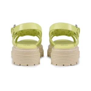 Sandals*Bullboxer Plateau Sandal Lime 171001F2S_Limetd