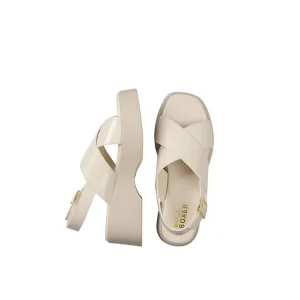 Sandals*Bullboxer Plateau Sandal Offwhite 179002F2S_Putttd