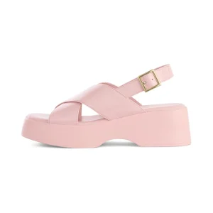 Sandals*Bullboxer Plateau Sandal Pink 179002F2S_Flamtd