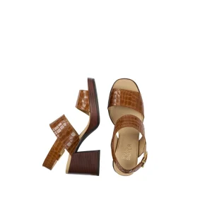 Sandals*Bullboxer Sandal With Heel Brown 256001E2L_Tanntd