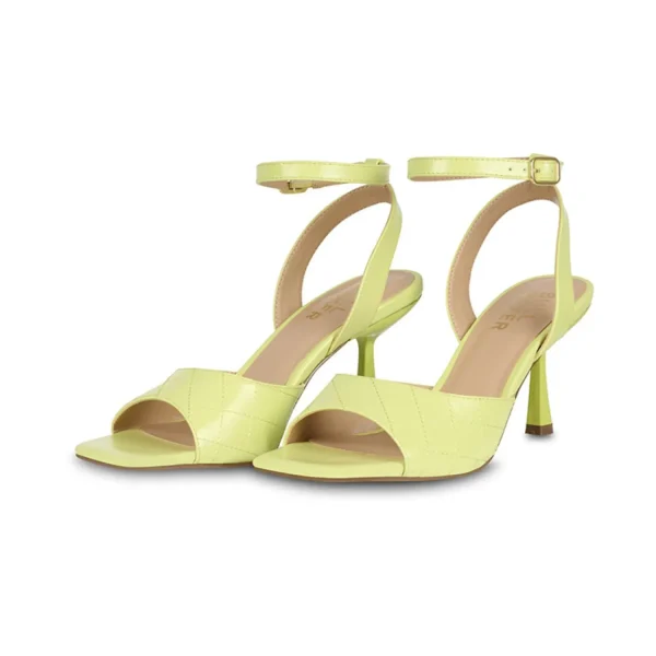 Sandals*Bullboxer Sandal With Heel Lime 156000F2S_Limetd