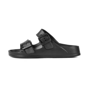 Flat Mules*Bullboxer Slides Black 002000F1S_Blcktd