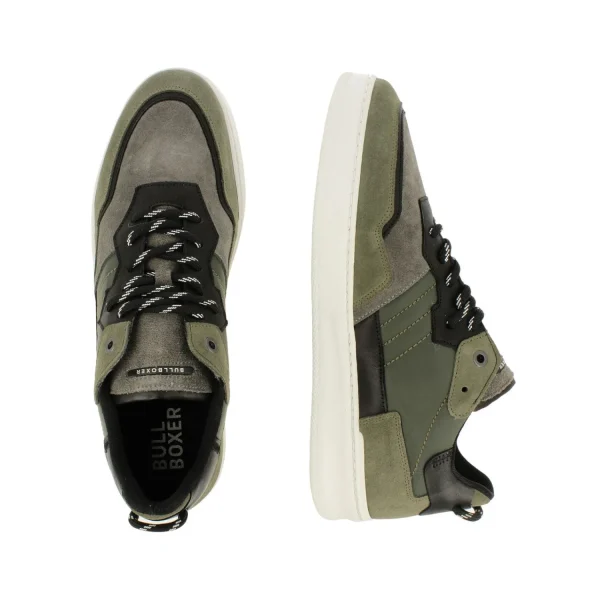 Sneaker Low*Bullboxer Sneaker Green 481P21360Agnbksu