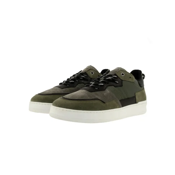 Sneaker Low*Bullboxer Sneaker Green 481P21360Agnbksu