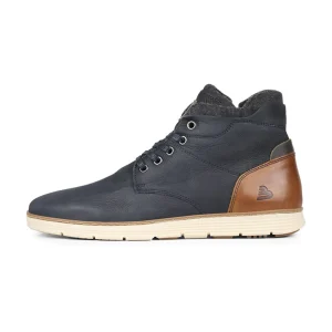 Sneaker High*Bullboxer Sneaker High Black/Cognac 628K50861Anacgsu