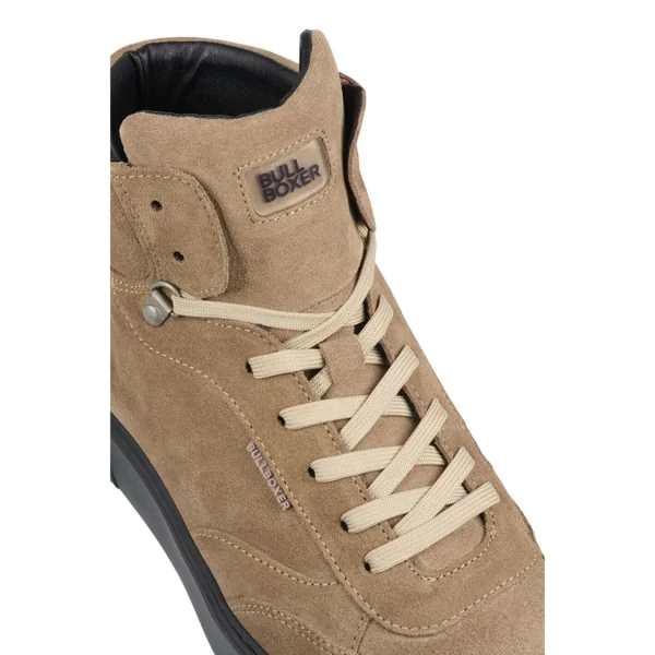 Sneaker High*Bullboxer Sneaker High Taupe 783P51312Atabksu