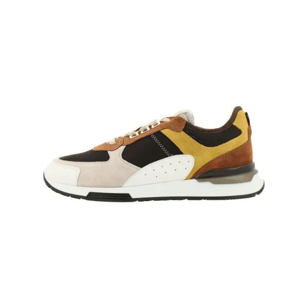 Sneaker Low*Bullboxer Sneaker Low Dark Brown 036P21355Adkbrsu