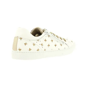 Sneakers*Bullboxer Sneaker White/Gold Ahm024E5L_Whpnkb