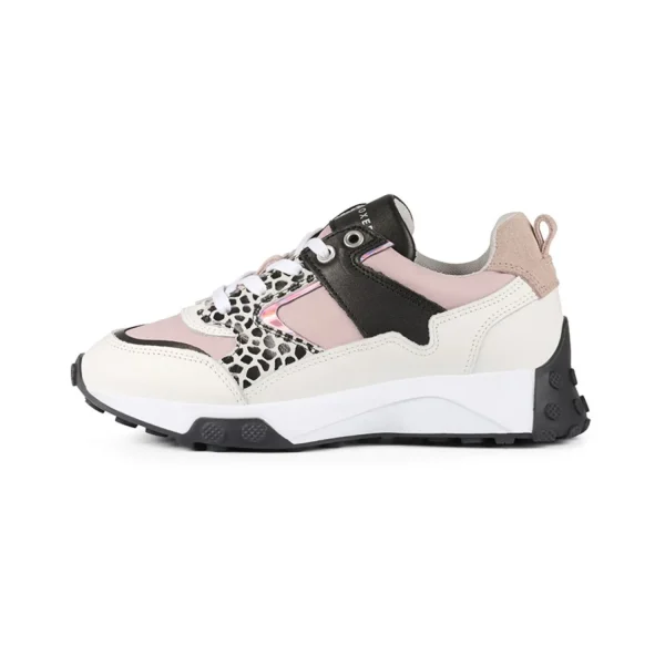 Sneakers*Bullboxer Sneaker White-Pink Atp001E5L_Whpkkb