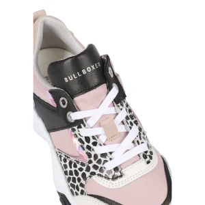 Sneakers*Bullboxer Sneaker White-Pink Atp001E5L_Whpkkb