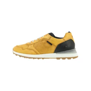 Sneaker Low*Bullboxer Sneaker Yellow/Blue 373K20438Cwyensu