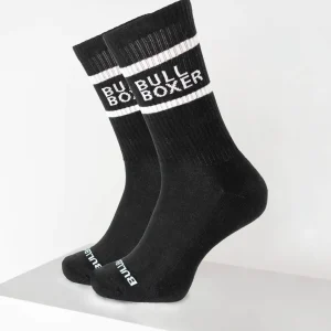 Socks*Bullboxer Socks Men Black/Black 2-Pack