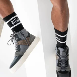 Socks*Bullboxer Socks Men Black/Black 2-Pack