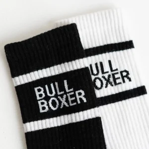 Socks*Bullboxer Socks Men Black/White 2-Pack