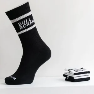 Socks*Bullboxer Socks Men Black/White 2-Pack