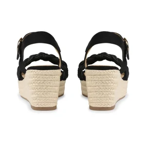 Wedge Pumps*Bullboxer Wedge Sandal Black 268011F2T_Blcktd