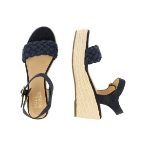 Wedge Pumps*Bullboxer Wedge Sandal Navy 268011F2T_Midntd